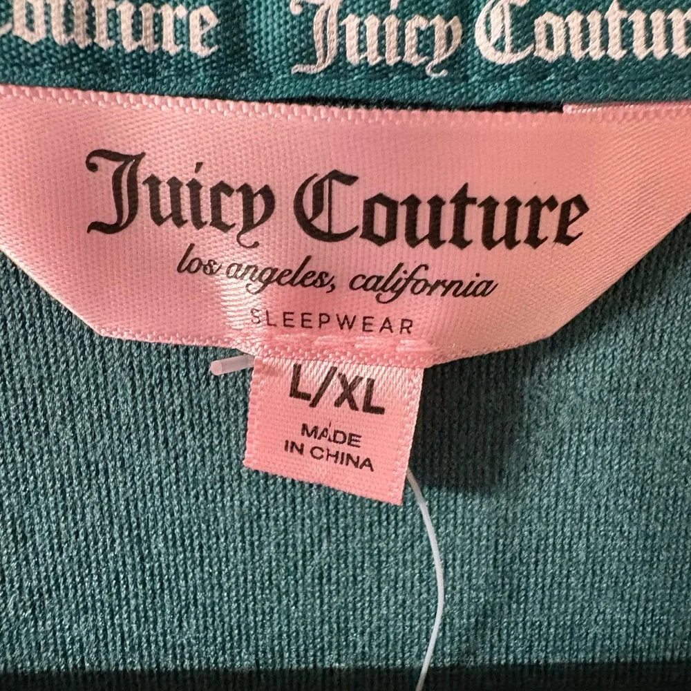 Juicy Couture Women's Teal robe - Picture 4 of 4